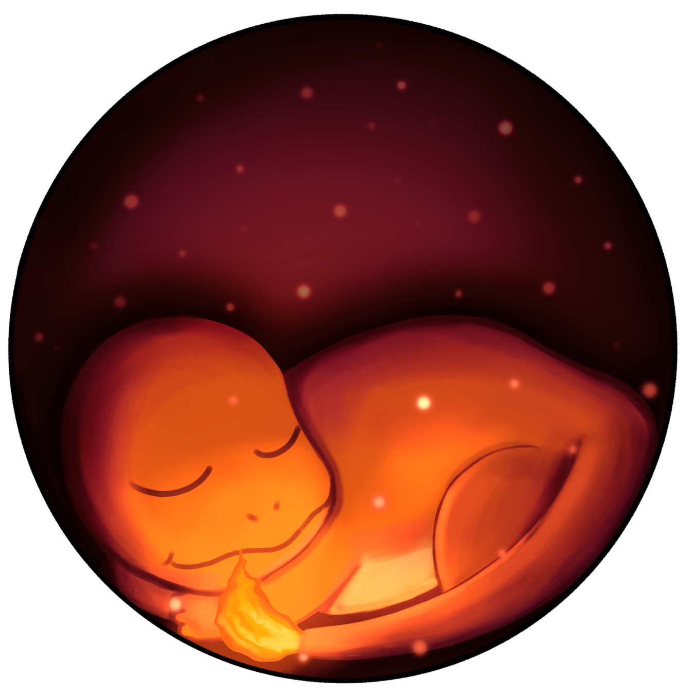 Charmander in a pokéball