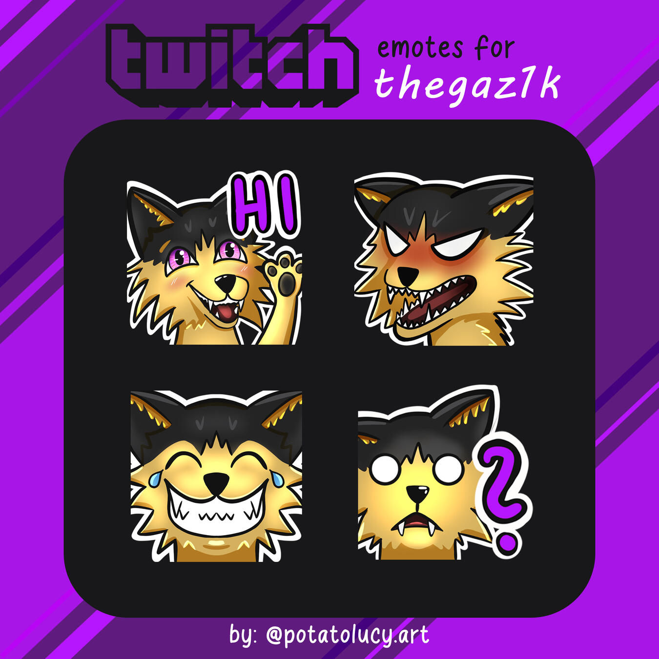 Twitch Emotes - thegaz1k